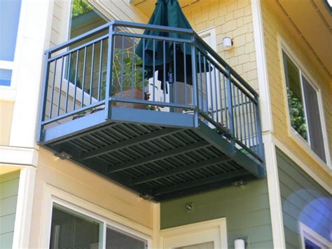 skyline metal fabrication|prefabricated aluminum balconies.